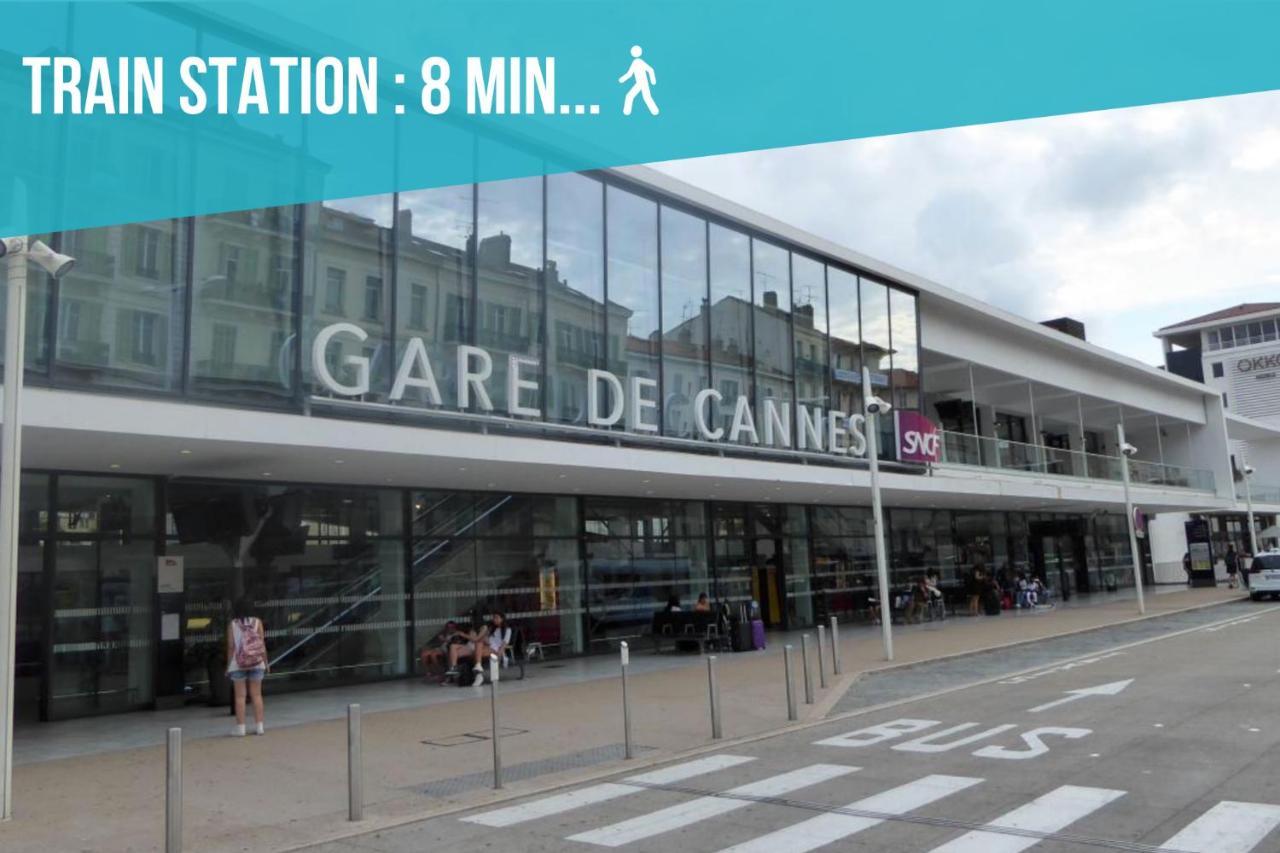 Le Forville : 400m Palais, Calme, Clim Cannes Extérieur photo